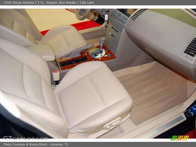 Majestic Blue Metallic / Cafe Latte 2006 Nissan Maxima 3.5 SL