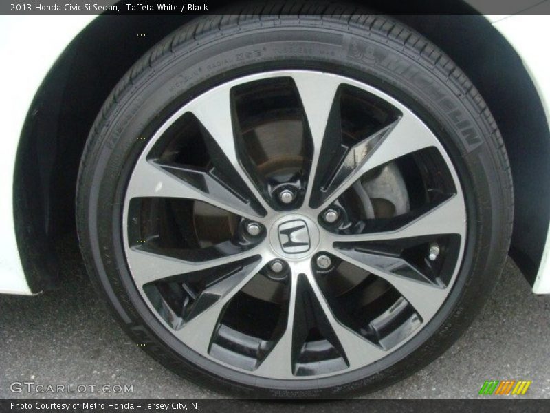Taffeta White / Black 2013 Honda Civic Si Sedan