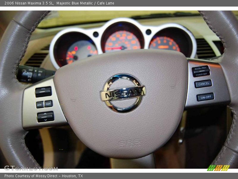 Majestic Blue Metallic / Cafe Latte 2006 Nissan Maxima 3.5 SL