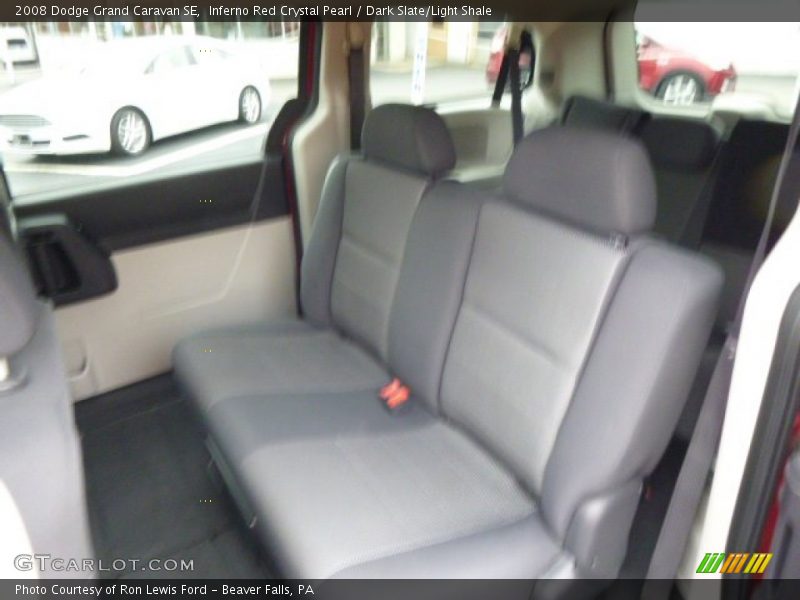Inferno Red Crystal Pearl / Dark Slate/Light Shale 2008 Dodge Grand Caravan SE