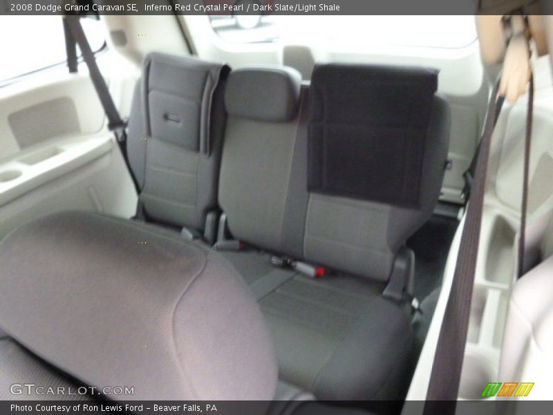 Inferno Red Crystal Pearl / Dark Slate/Light Shale 2008 Dodge Grand Caravan SE