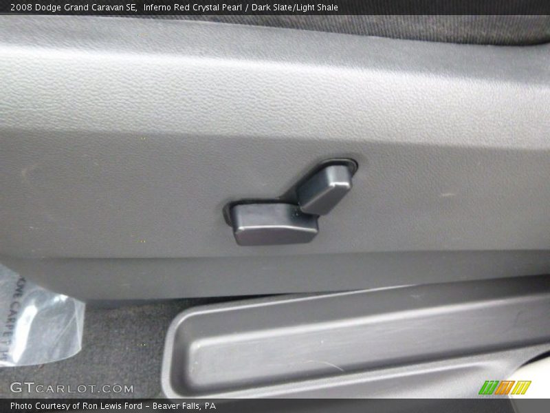 Inferno Red Crystal Pearl / Dark Slate/Light Shale 2008 Dodge Grand Caravan SE