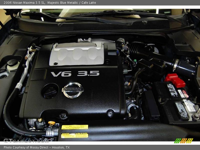 Majestic Blue Metallic / Cafe Latte 2006 Nissan Maxima 3.5 SL