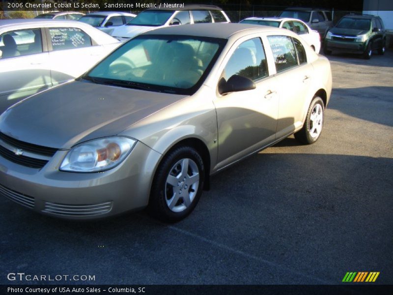 Sandstone Metallic / Neutral 2006 Chevrolet Cobalt LS Sedan
