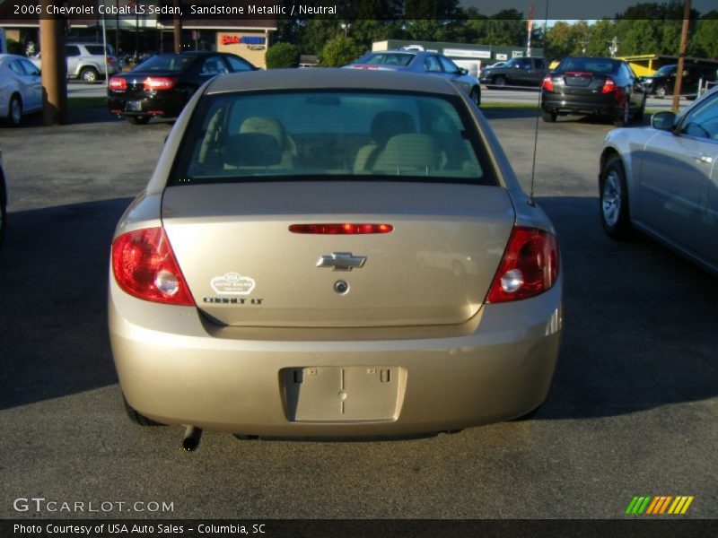 Sandstone Metallic / Neutral 2006 Chevrolet Cobalt LS Sedan