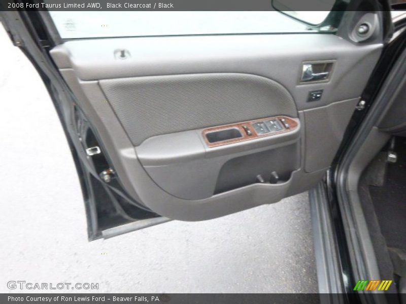 Black Clearcoat / Black 2008 Ford Taurus Limited AWD