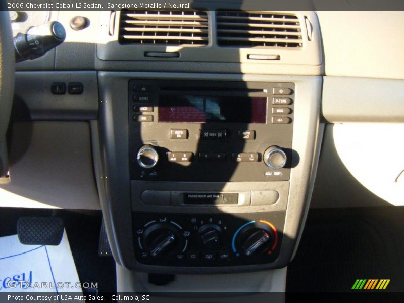 Sandstone Metallic / Neutral 2006 Chevrolet Cobalt LS Sedan