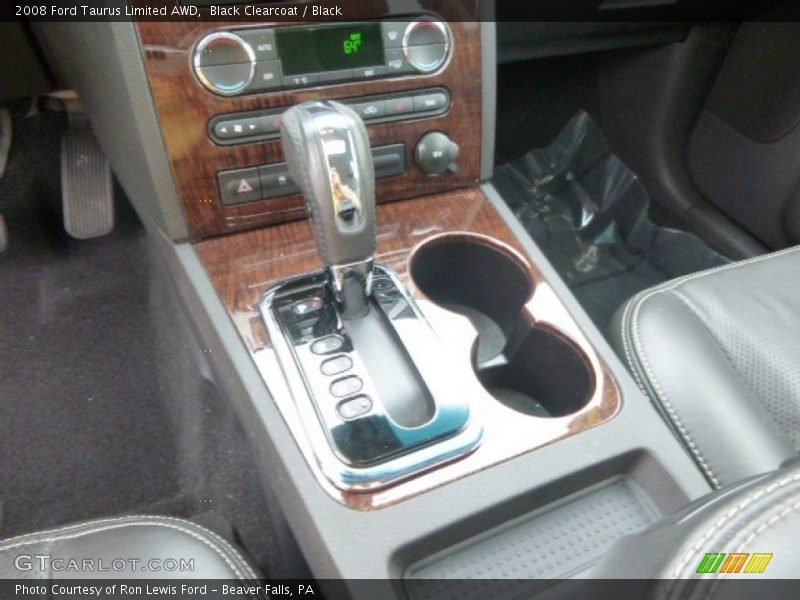 Black Clearcoat / Black 2008 Ford Taurus Limited AWD