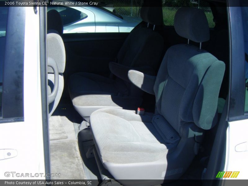 Natural White / Stone Gray 2006 Toyota Sienna CE