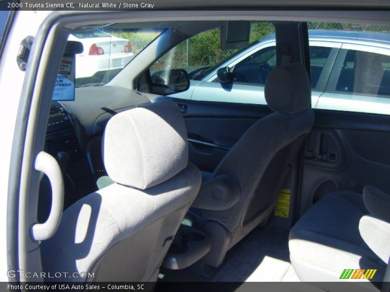 Natural White / Stone Gray 2006 Toyota Sienna CE