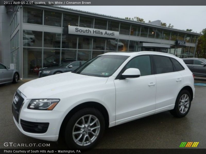 Ibis White / Cinnamon Brown 2011 Audi Q5 2.0T quattro