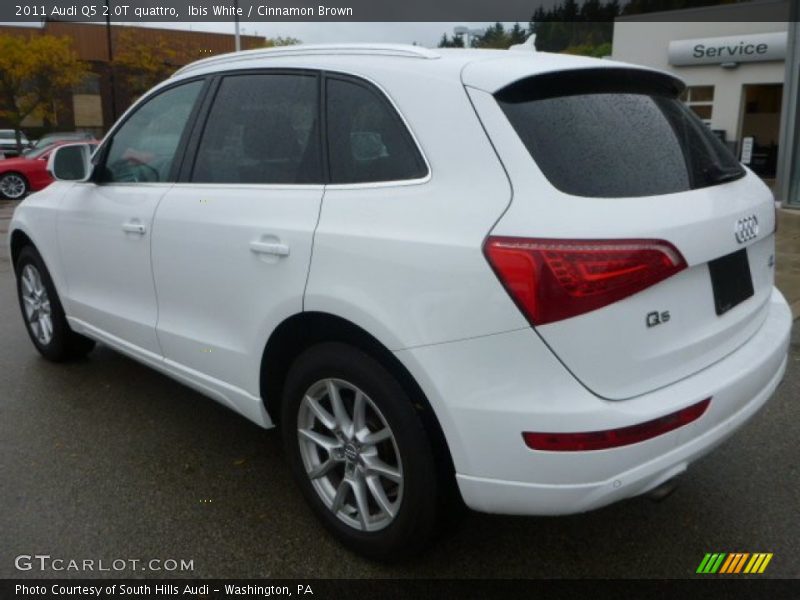 Ibis White / Cinnamon Brown 2011 Audi Q5 2.0T quattro