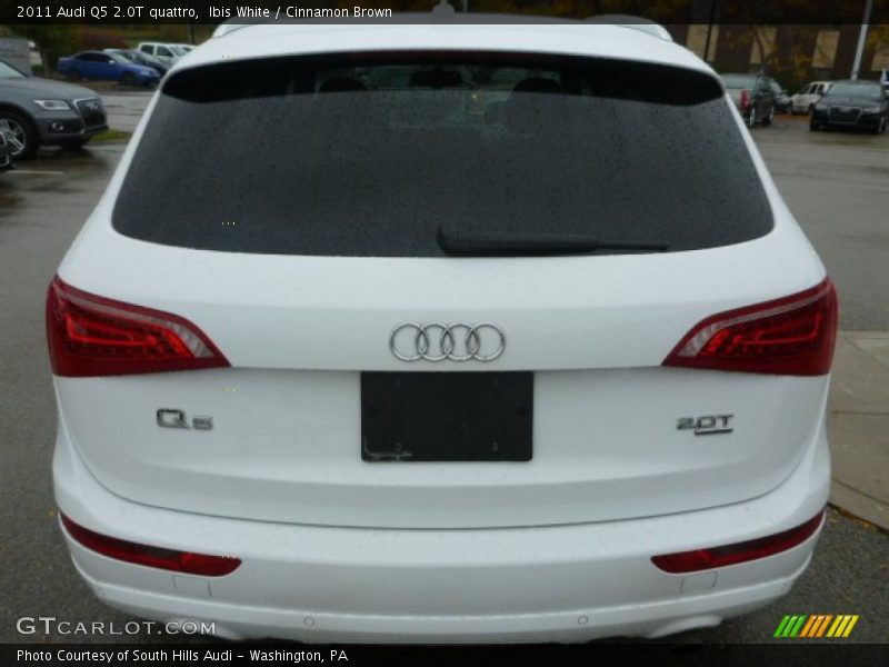 Ibis White / Cinnamon Brown 2011 Audi Q5 2.0T quattro