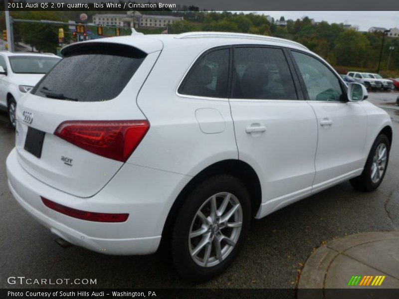 Ibis White / Cinnamon Brown 2011 Audi Q5 2.0T quattro