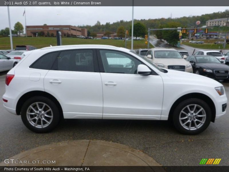 Ibis White / Cinnamon Brown 2011 Audi Q5 2.0T quattro