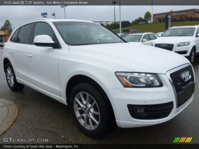 Ibis White / Cinnamon Brown 2011 Audi Q5 2.0T quattro