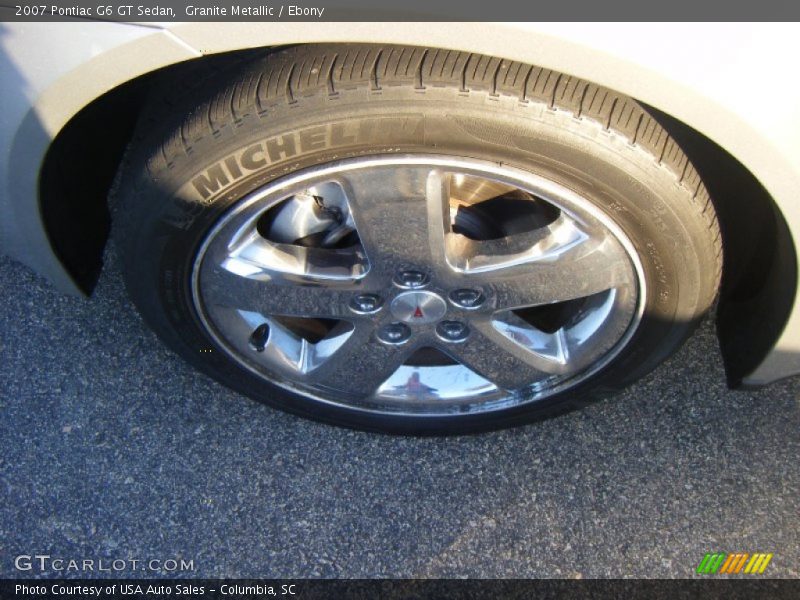 Granite Metallic / Ebony 2007 Pontiac G6 GT Sedan