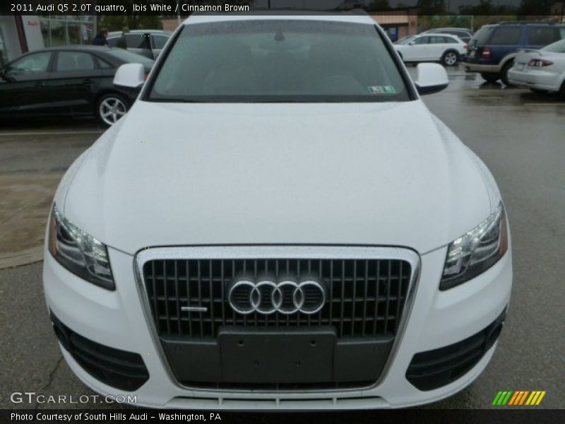Ibis White / Cinnamon Brown 2011 Audi Q5 2.0T quattro