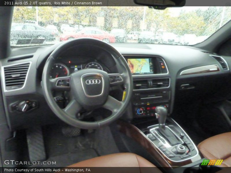 Ibis White / Cinnamon Brown 2011 Audi Q5 2.0T quattro