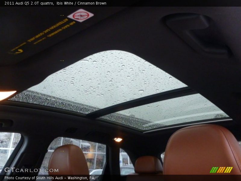 Ibis White / Cinnamon Brown 2011 Audi Q5 2.0T quattro