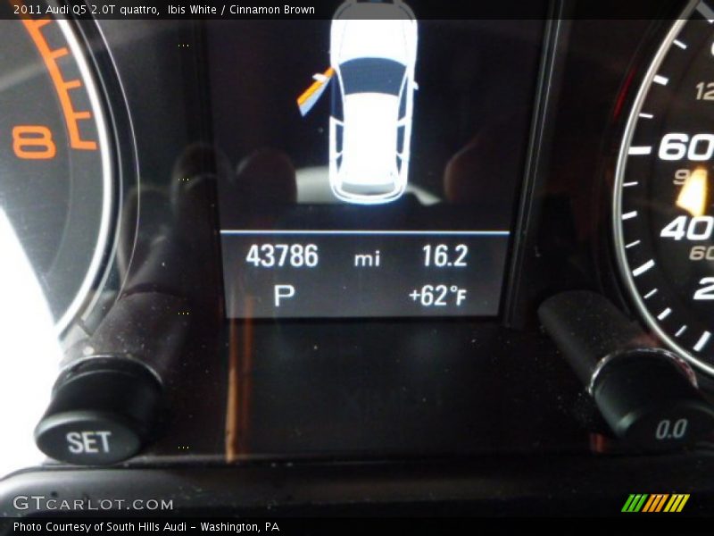 Ibis White / Cinnamon Brown 2011 Audi Q5 2.0T quattro