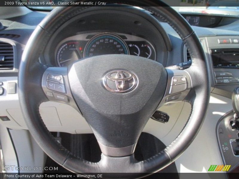Classic Silver Metallic / Gray 2009 Toyota Venza V6 AWD
