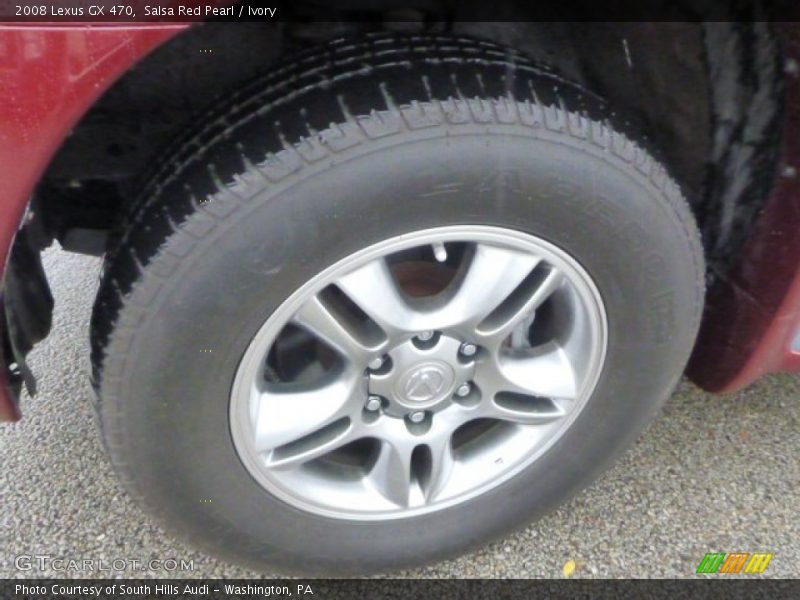 Salsa Red Pearl / Ivory 2008 Lexus GX 470