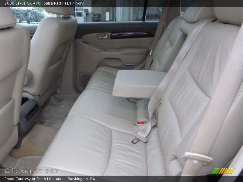 Salsa Red Pearl / Ivory 2008 Lexus GX 470
