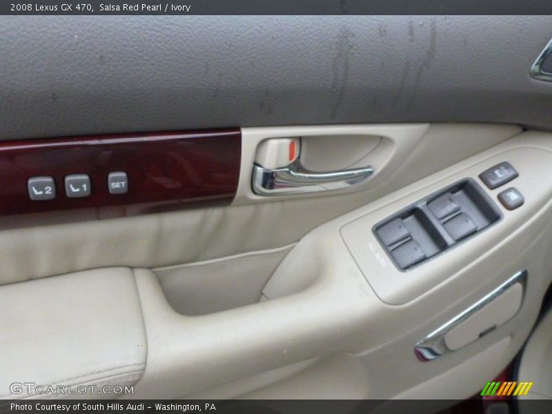 Salsa Red Pearl / Ivory 2008 Lexus GX 470