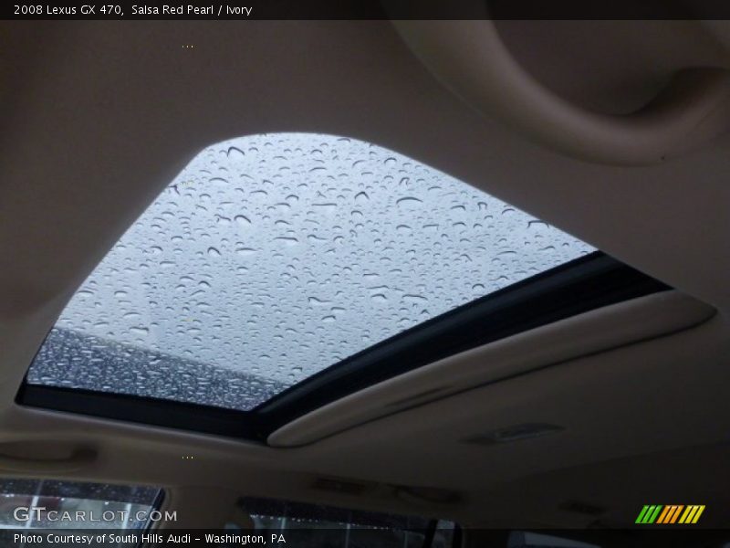 Salsa Red Pearl / Ivory 2008 Lexus GX 470