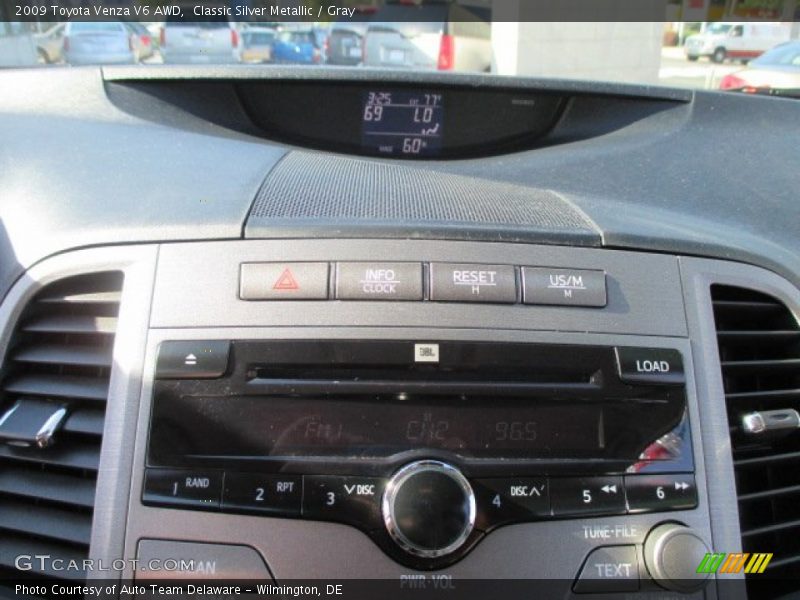 Classic Silver Metallic / Gray 2009 Toyota Venza V6 AWD