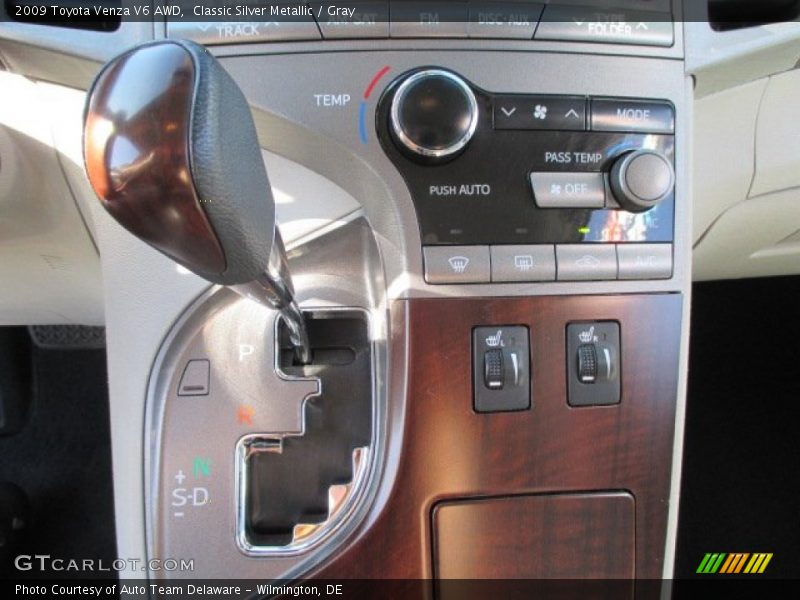 Classic Silver Metallic / Gray 2009 Toyota Venza V6 AWD