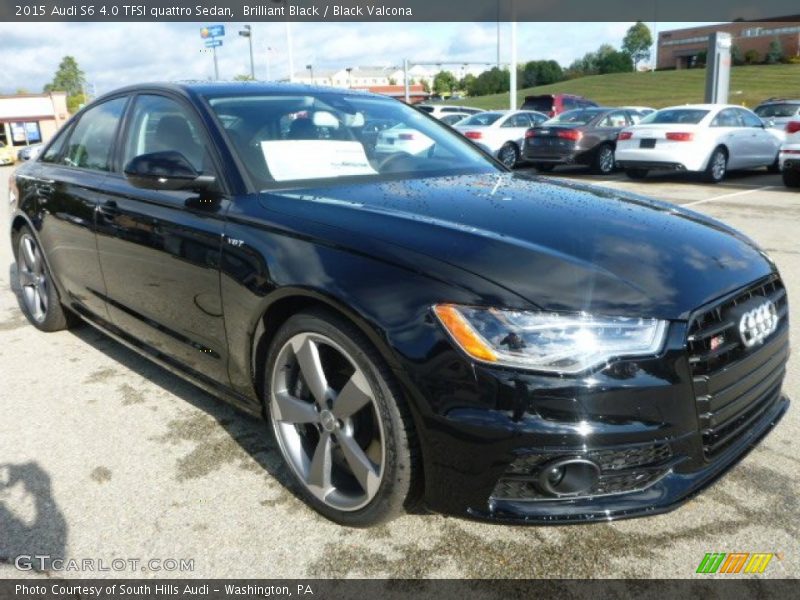 Front 3/4 View of 2015 S6 4.0 TFSI quattro Sedan