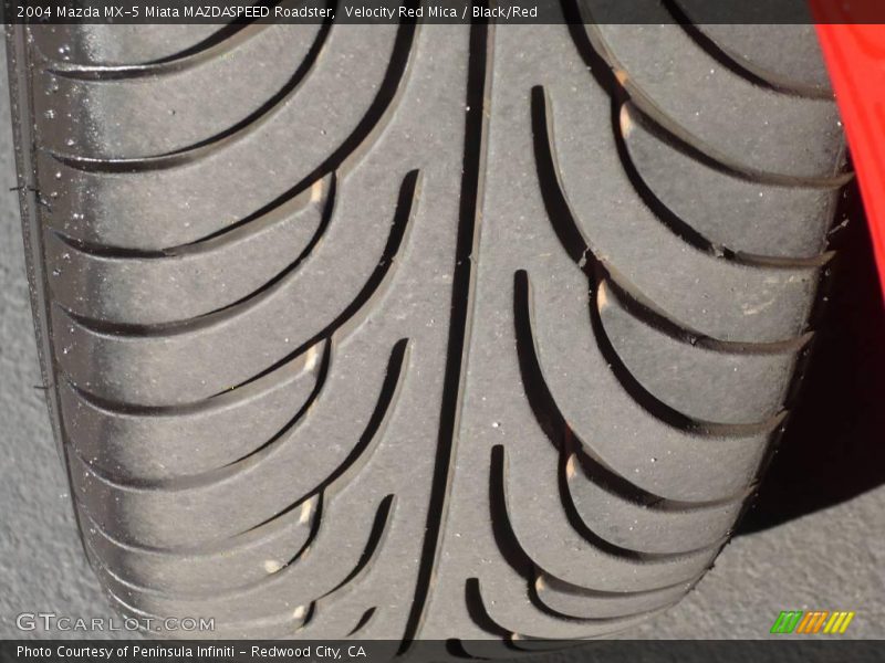 Velocity Red Mica / Black/Red 2004 Mazda MX-5 Miata MAZDASPEED Roadster