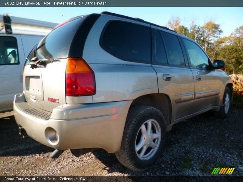 Pewter Metallic / Dark Pewter 2002 GMC Envoy SLT 4x4