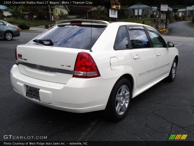 White / Titanium Gray 2006 Chevrolet Malibu Maxx LT Wagon