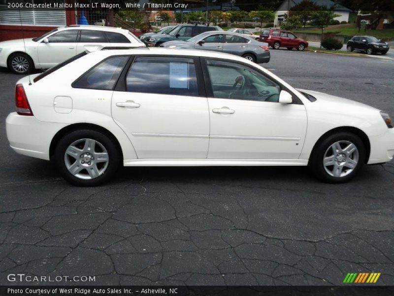 White / Titanium Gray 2006 Chevrolet Malibu Maxx LT Wagon