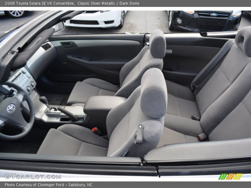 Classic Silver Metallic / Dark Stone 2008 Toyota Solara SE V6 Convertible