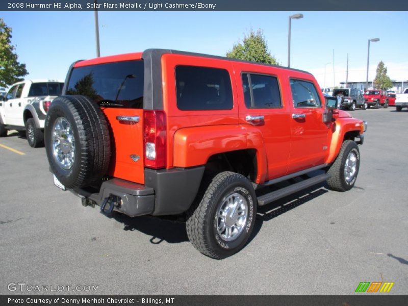 Solar Flare Metallic / Light Cashmere/Ebony 2008 Hummer H3 Alpha