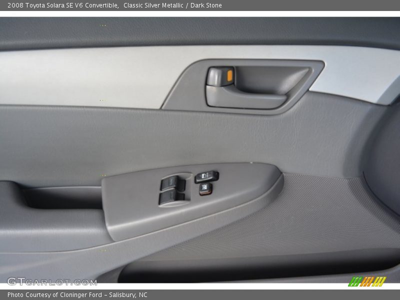 Classic Silver Metallic / Dark Stone 2008 Toyota Solara SE V6 Convertible