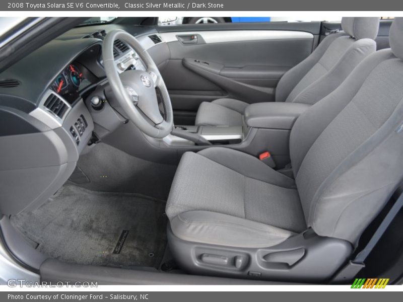Classic Silver Metallic / Dark Stone 2008 Toyota Solara SE V6 Convertible
