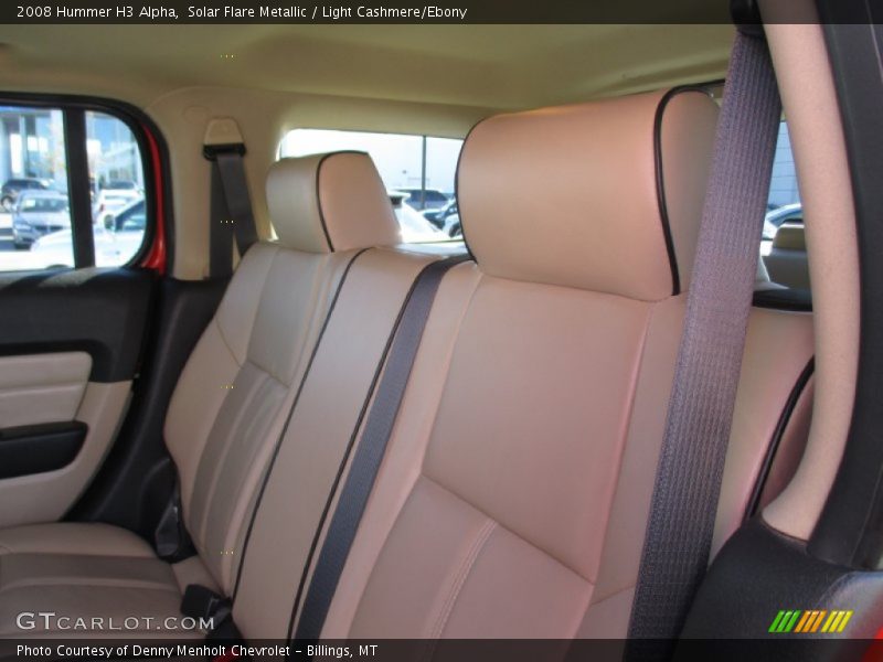 Solar Flare Metallic / Light Cashmere/Ebony 2008 Hummer H3 Alpha