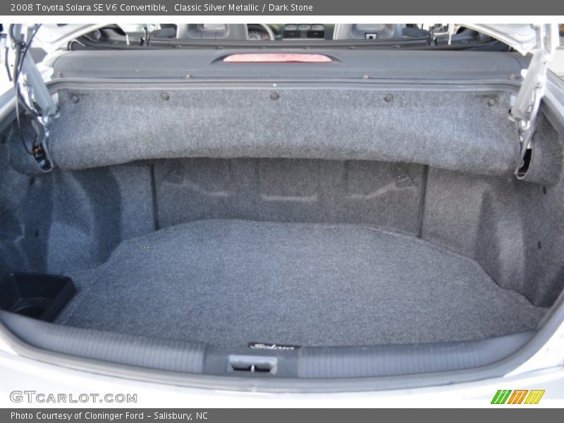 Classic Silver Metallic / Dark Stone 2008 Toyota Solara SE V6 Convertible