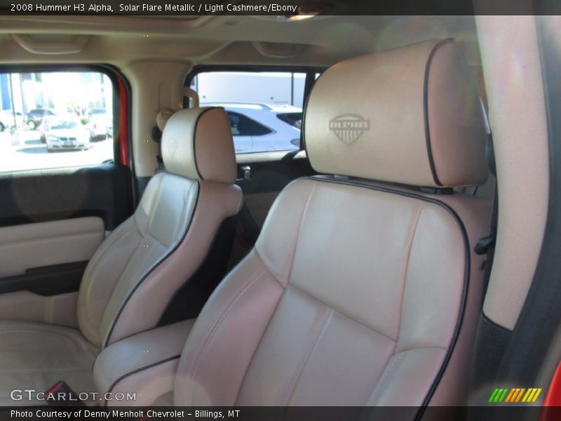 Solar Flare Metallic / Light Cashmere/Ebony 2008 Hummer H3 Alpha