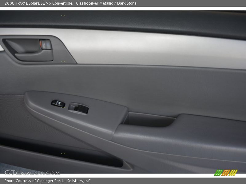 Classic Silver Metallic / Dark Stone 2008 Toyota Solara SE V6 Convertible