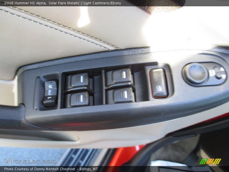 Solar Flare Metallic / Light Cashmere/Ebony 2008 Hummer H3 Alpha