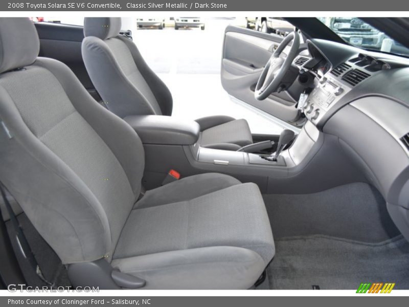 Classic Silver Metallic / Dark Stone 2008 Toyota Solara SE V6 Convertible