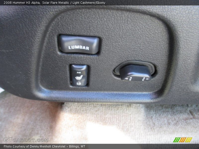Solar Flare Metallic / Light Cashmere/Ebony 2008 Hummer H3 Alpha