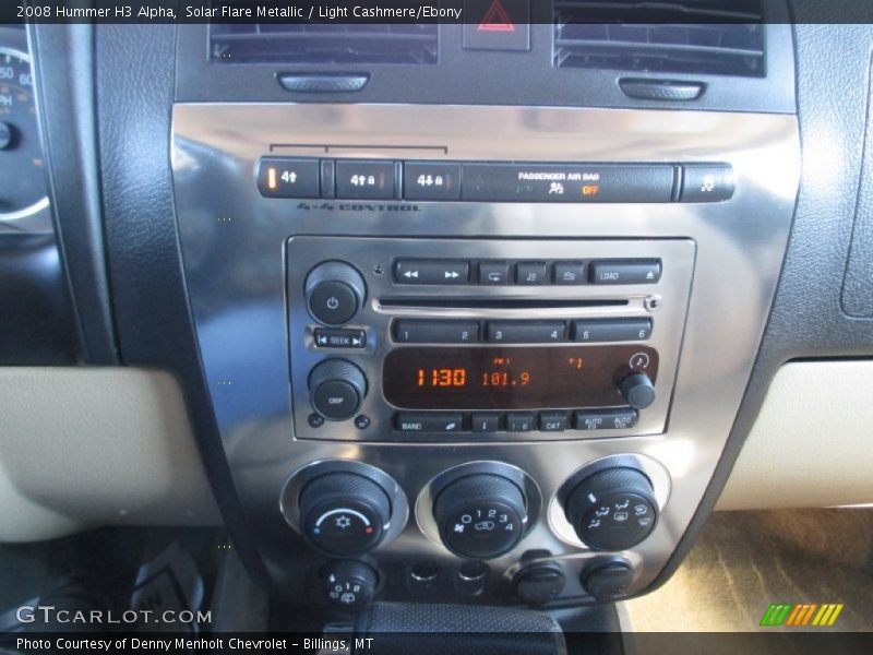 Solar Flare Metallic / Light Cashmere/Ebony 2008 Hummer H3 Alpha
