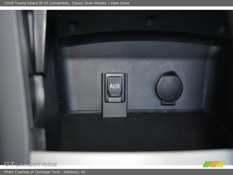Classic Silver Metallic / Dark Stone 2008 Toyota Solara SE V6 Convertible